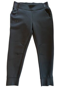 Under Armour Black Athletic Jogger Pants with Subtle Logo